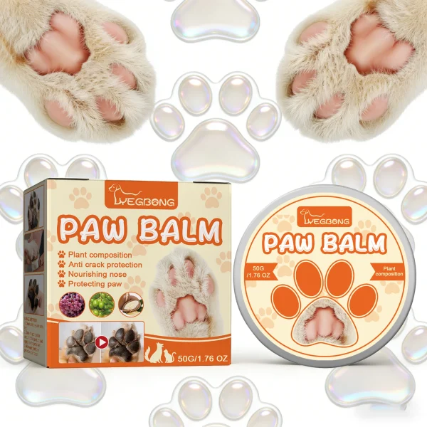 50g Pet Paw Moisturizing Maintenance Cream Natural Repair Cracked Pads