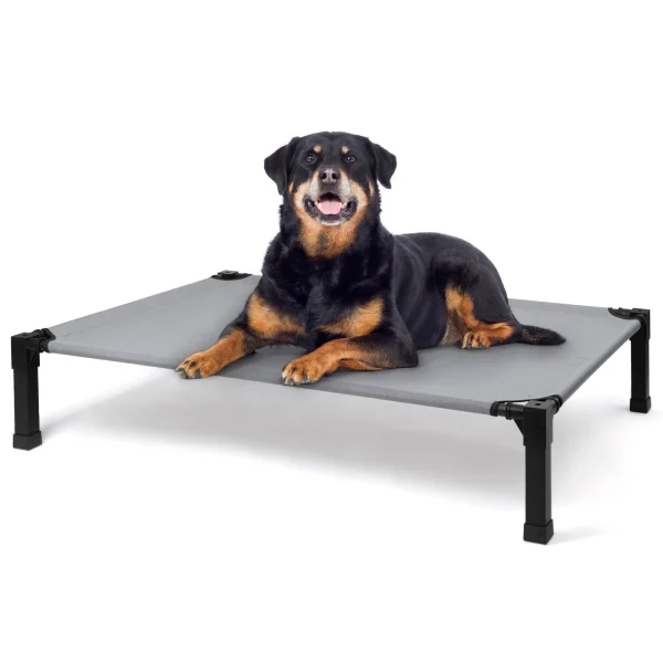 Elevated Cooling Raised Portable Dog Bed