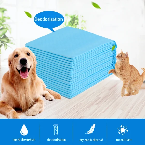 Super Absorbent Pet Diaper Dog Training Pee Pads Disposable.