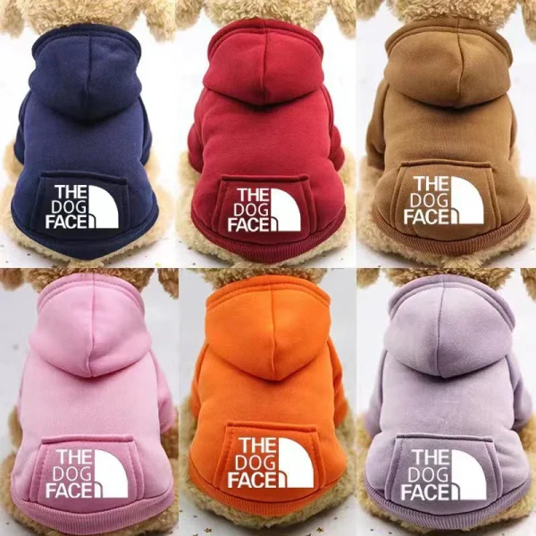 Winter Dog Hoodies Sweatshirt