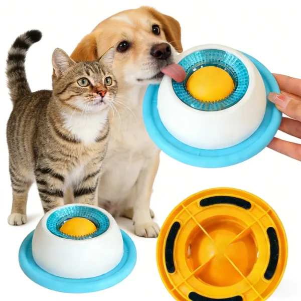 Dog Stimulation Pet Lick Mat Slow Feeder.