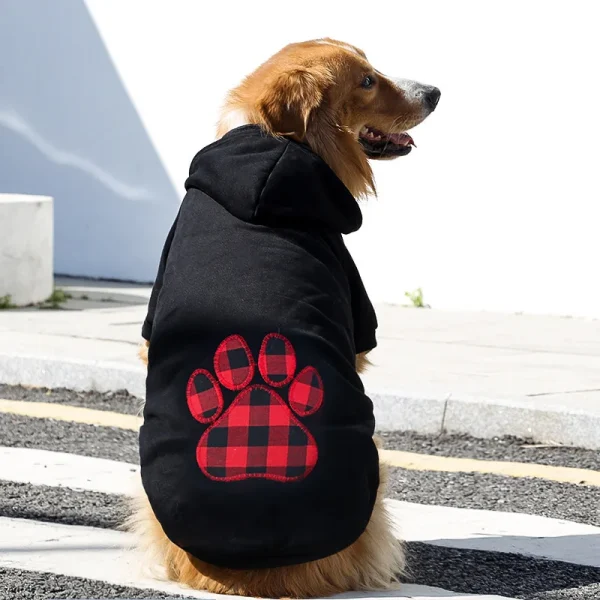 Dog Hoodie Small Medium Large Dogs Winter Fleece Dog Coat